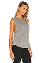 view 2 of 4 Perfect Muscle Tank in Heather Grey