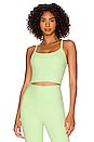 view 1 of 4 Ribbed Bralette Tank in Pistachio