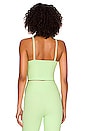 view 3 of 4 Ribbed Bralette Tank in Pistachio