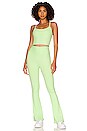 view 4 of 4 Ribbed Bralette Tank in Pistachio