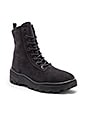 view 1 of 5 Season 6 Suede Combat Boots in Graphite