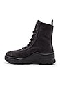 view 5 of 5 Season 6 Suede Combat Boots in Graphite