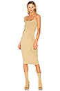 view 1 of 3 Season 4 Boucle Midi Dress in Oatmeal