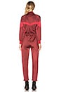 view 3 of 3 Season 5 Jumpsuit in Oxblood