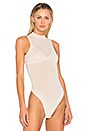 view 2 of 5 BODY ÉCHANCRÉ SUR LES CUISSES in Off White