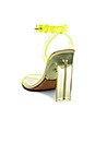 view 3 of 5 SANDALIA SEASON 7 ANKLE STRAP in Faded Neon Yellow