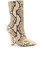 view 1 of 5 SEASON 8 Python Wedge Ankle Boot in Roccia Mesa