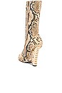 view 3 of 5 SEASON 8 Python Wedge Ankle Boot in Roccia Mesa