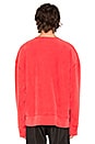 view 3 of 5 Crewneck Sweatshirt in Fluoro Red