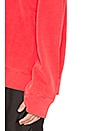 view 5 of 5 Crewneck Sweatshirt in Fluoro Red