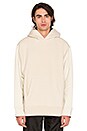 view 1 of 4 SWEAT À CAPUCHE BICOLORE in Off White