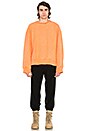 view 4 of 5 SUDADERA DEPORTIVA CUELLO REDONDO in Warning Orange
