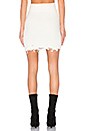 view 3 of 4 Destroyed Boucle Skirt in Off White