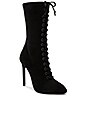 view 2 of 5 Lace Up Suede Boot in True Onyx