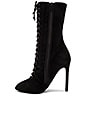 view 5 of 5 Lace Up Suede Boot in True Onyx