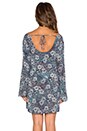 view 3 of 4 Maize Bell Sleeve Dress in Moondaisy