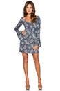 view 4 of 4 Maize Bell Sleeve Dress in Moondaisy