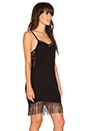 view 2 of 4 Lakey Fringe Dress in Black