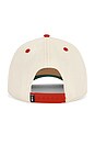 view 2 of 2 Hardwear Lift Hard 5-Panel Hat in White & Red