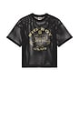 view 4 of 4 Big Boy Club Mesh Tee in Black & White
