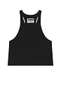 view 2 of 3 Big Boy Club Stringer Tank in Black & Pink