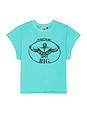 view 1 of 3 Tシャツ in Teal & Black