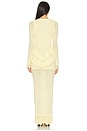view 3 of 3 Presley Knit Dress in Butter
