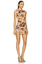 view 2 of 3 Danielle Buckled Dress in Florentine