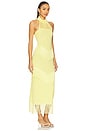 view 2 of 3 Lana Fringe Dress in Yellow
