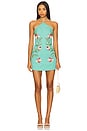 view 1 of 4 Sonia Beaded Dress in Teal