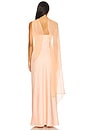 view 3 of 3 Vitoria Cape Dress in Peach