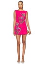 view 1 of 4 VESTIDO BIRD OF PARADISE in Fuchsia