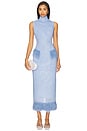 view 1 of 3 ASHER ドレス in Baby Blue