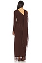 view 4 of 4 Elise Fringe Dress in Brown
