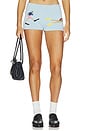 view 1 of 6 Diver Knit Short in Light Blue