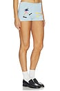 view 2 of 6 Diver Knit Short in Light Blue
