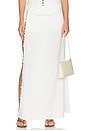 view 1 of 7 Romy Linen Skort in Off White