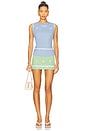 view 5 of 6 Collette Skort in Vert