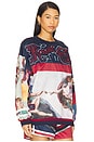 view 3 of 7 Creation Of Man Sweatshirt in Multi