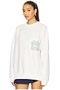 view 3 of 5 Miserables Sweatshirt in White