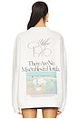 view 4 of 5 Miserables Sweatshirt in White