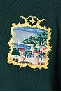 view 6 of 6 Seascape Cashmere Pullover Sweater in Emerald