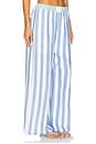 view 2 of 6 Nic Boxer Pant in Blue Stripe