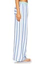 view 3 of 6 Nic Boxer Pant in Blue Stripe