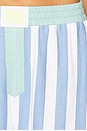 view 6 of 6 Nic Boxer Pant in Blue Stripe