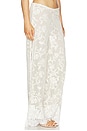 view 2 of 6 Lottie Lace Pant in Ivory