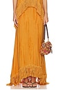 view 1 of 7 FALDA LENNIE FRINGE  in Orange