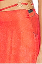 view 6 of 6 Athena Ring Skirt in Red Geometric