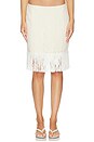 view 1 of 6 FALDA FRITZ FRINGE  in Ivory