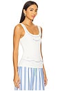 view 2 of 5 Jules Tank Top in Bleu & White